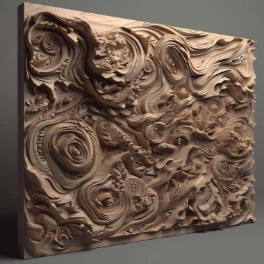Patterns and decorations stl Lagynodes 4 3d model